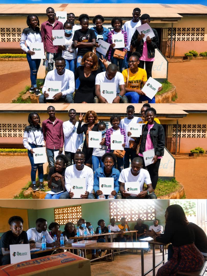Girls receiving scholarships